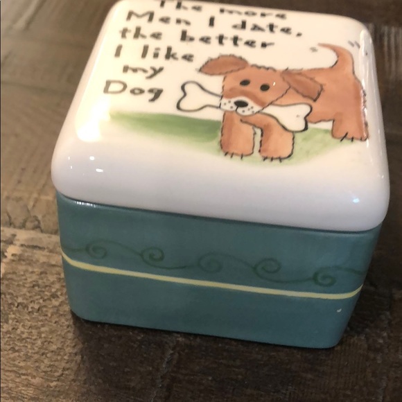 Ceramic Trinket Box - Picture 2 of 8
